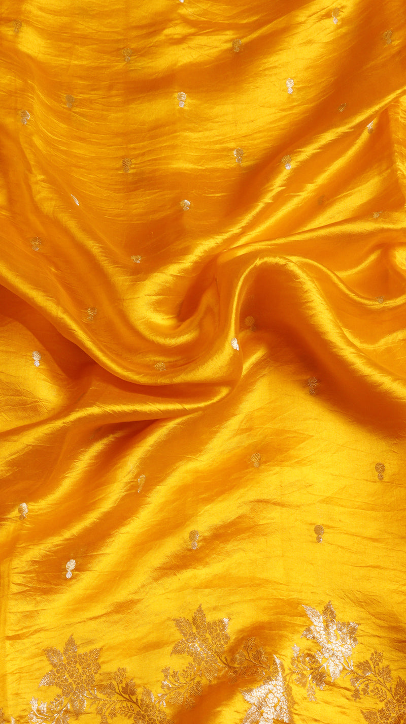 Pure Chiniya Silk Saree
