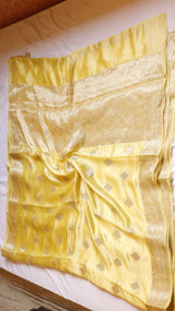 Pure Chiniya Silk Saree