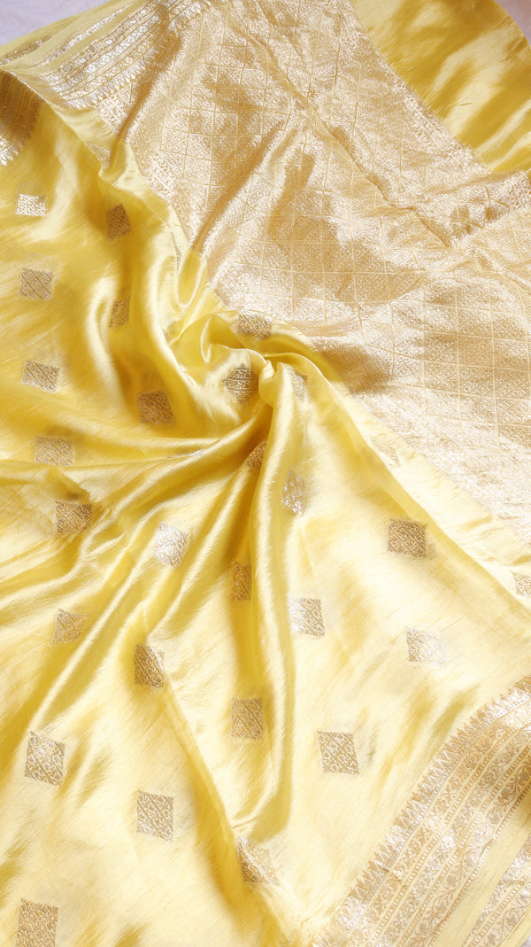 Pure Chiniya Silk Saree