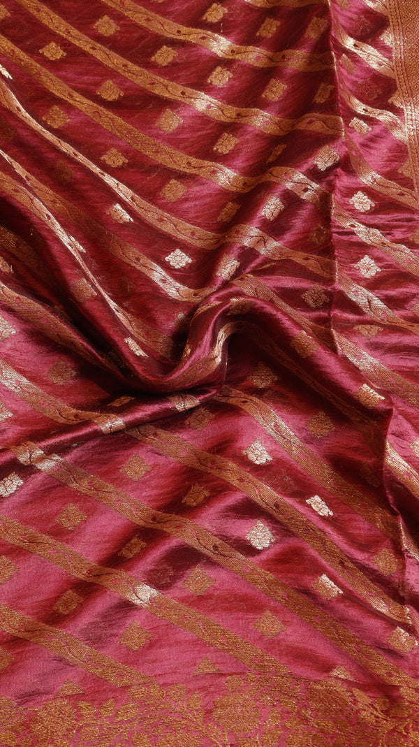 Pure Chiniya Silk Saree