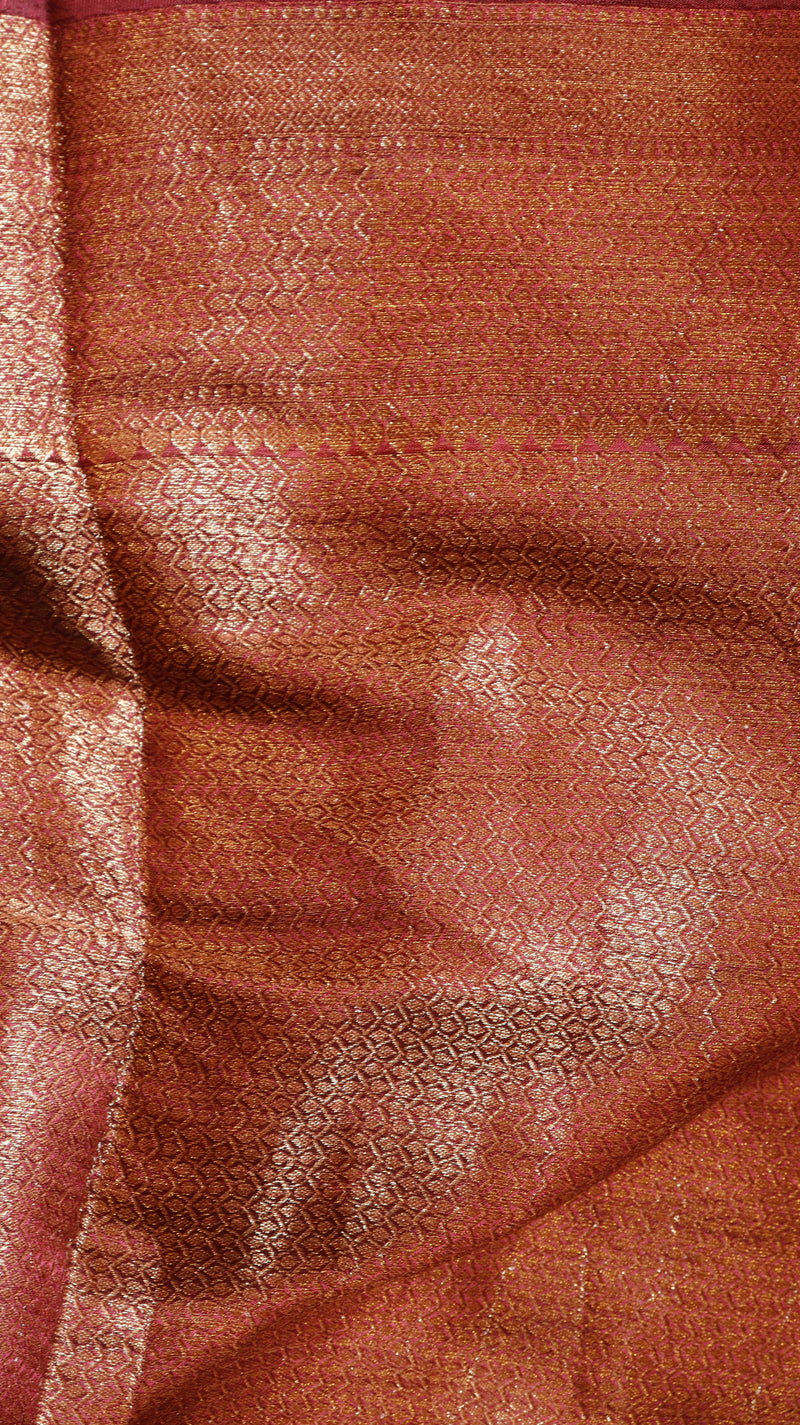 Pure Chiniya Silk Saree