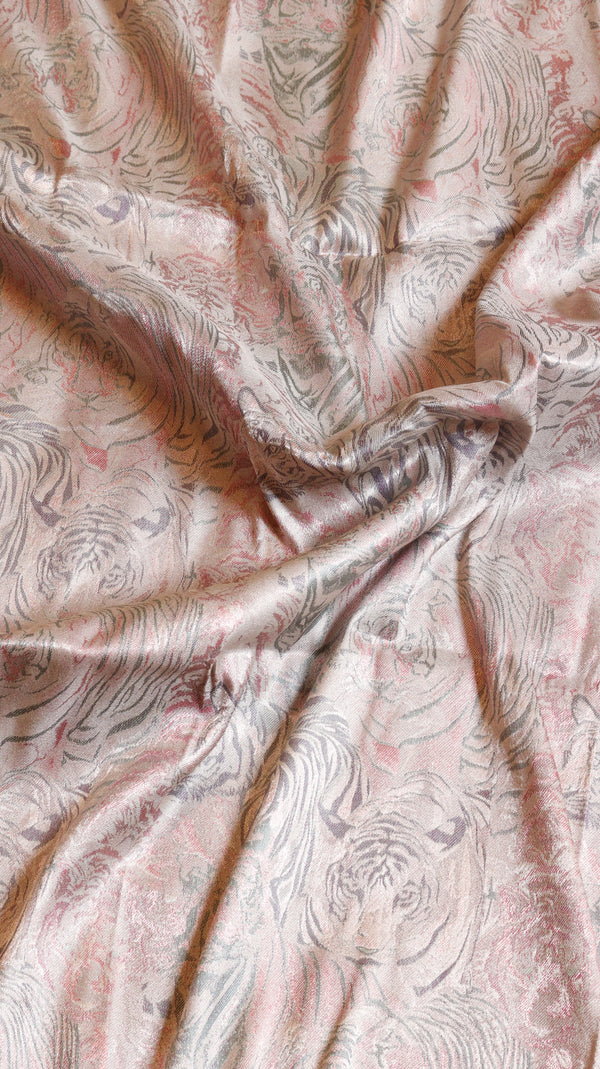 Pure Mulberry Silk Dupatta with Handloom Dampach Weave