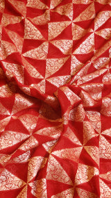 Handloom Pure Khaddi Georgette Saree