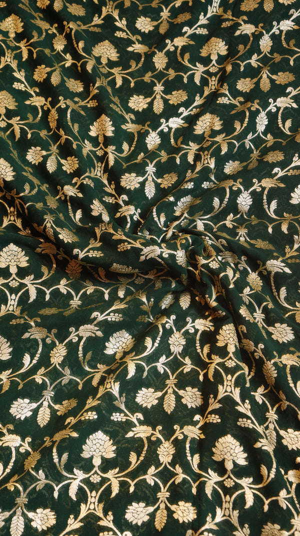 Handloom Pure Khaddi Georgette Saree