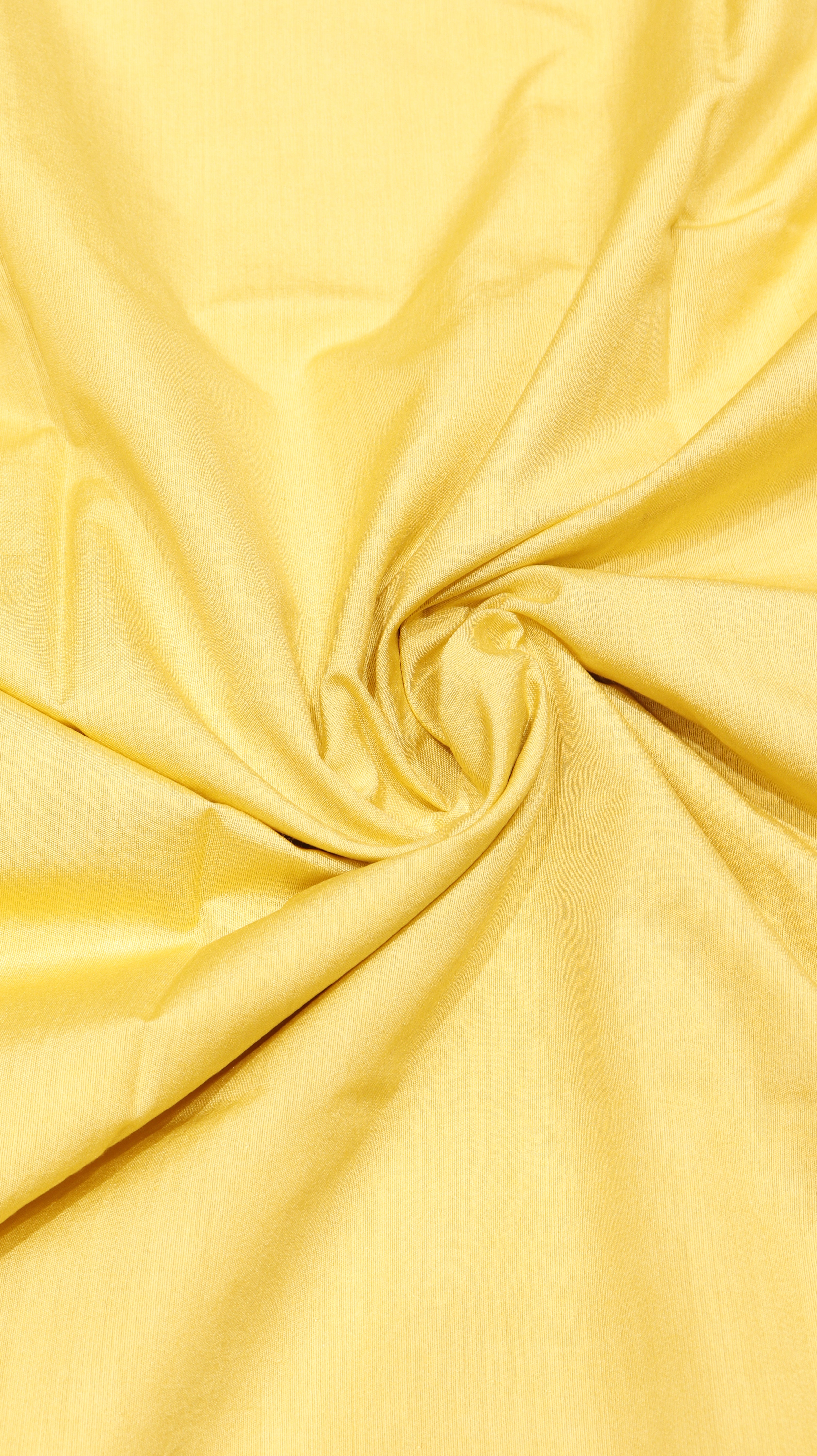 Yellow Cotton Chanderi  Handloom Suit Set