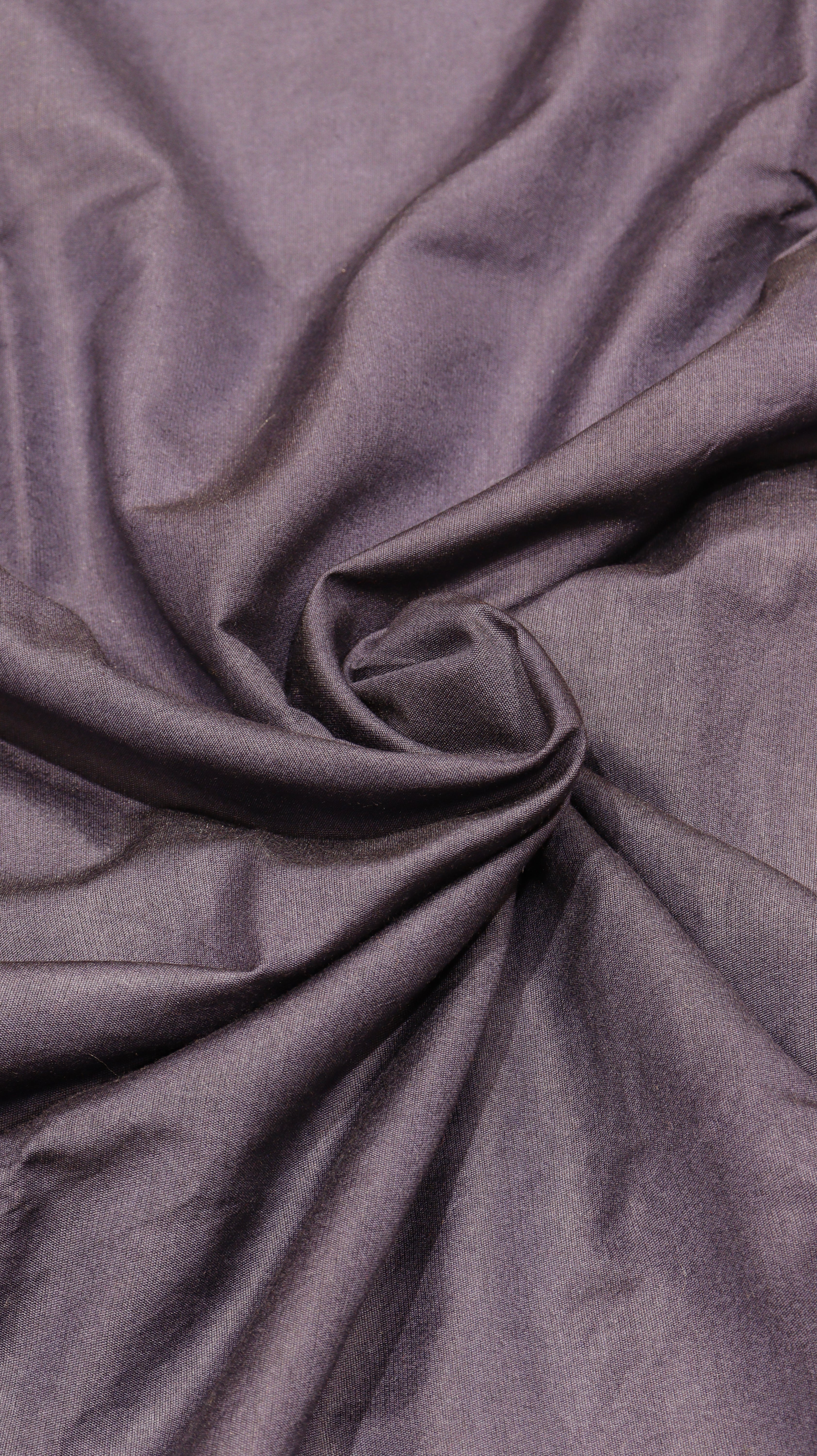 Deep Navy Blue Cotton Chanderi Handloom Suit Set