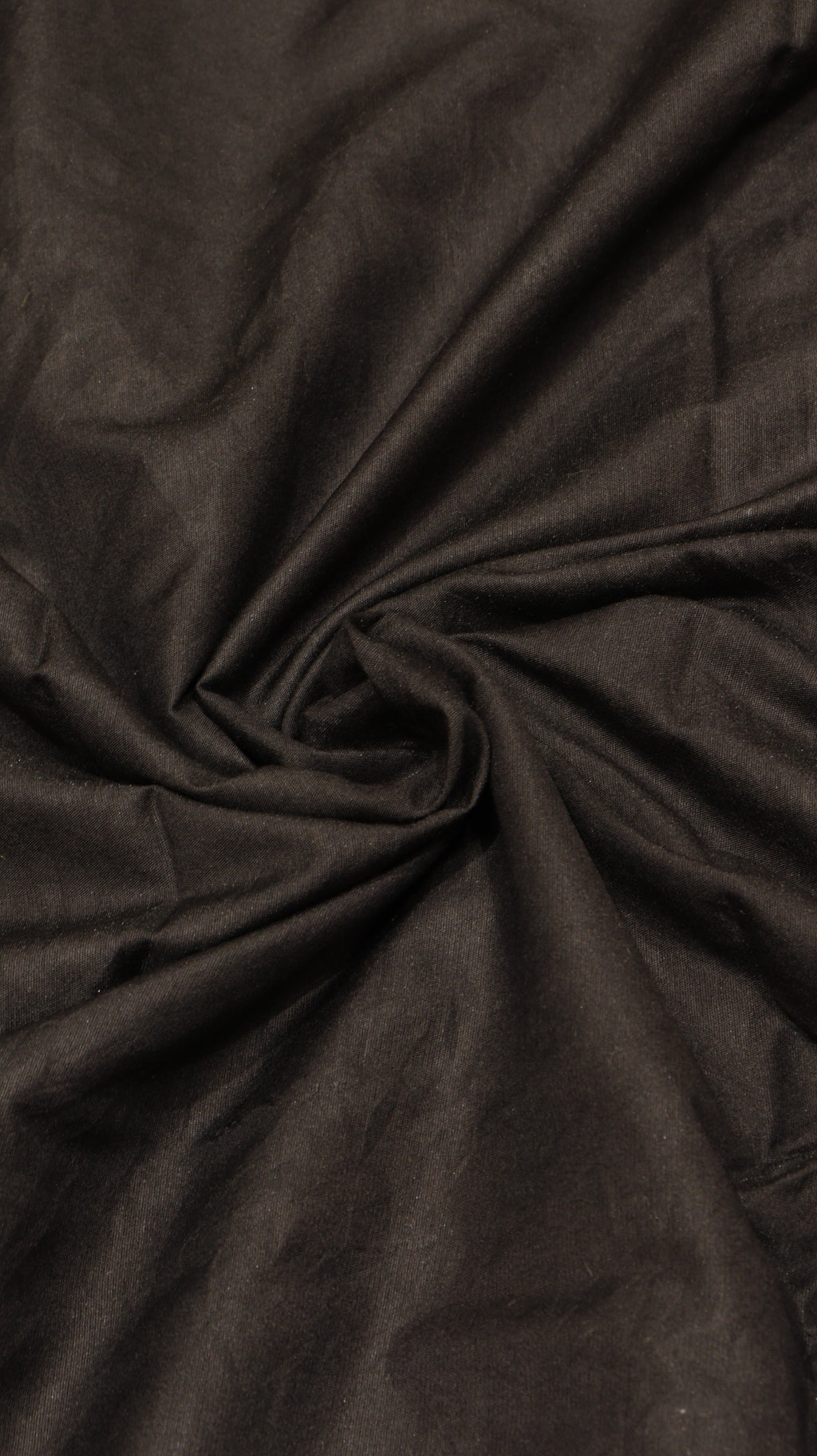 Black Cotton Chanderi Suit Set
