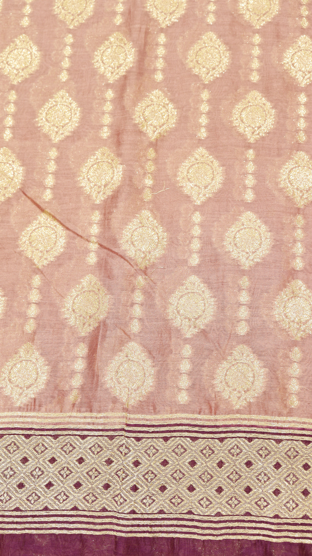 Pre-Order : Blush Pink Pure Moonga Silk Handloom Suit Set