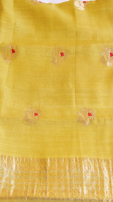 Handloom Pure Tussar Silk Suit Set