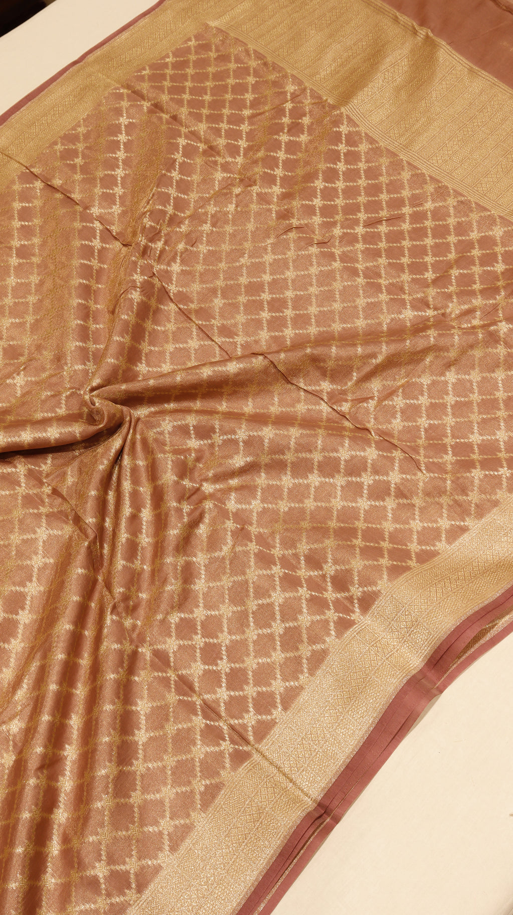 Pure Khaddi Tissue Silk Handloom Suit Set