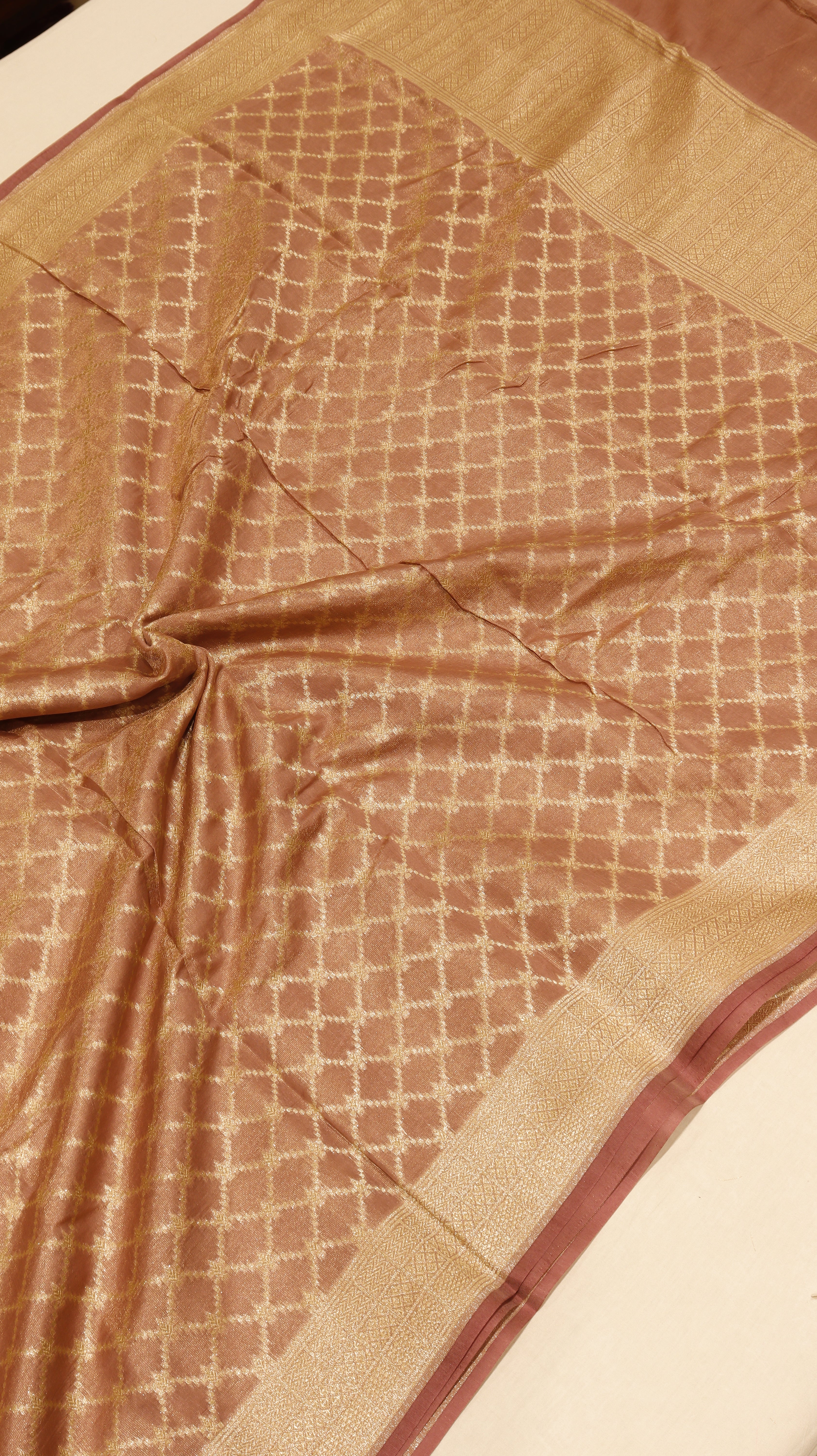 Pure Khaddi Tissue Silk Handloom Suit Set