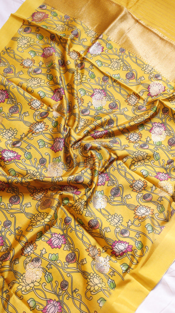 Handloom Pure Tussar Silk Suit Set