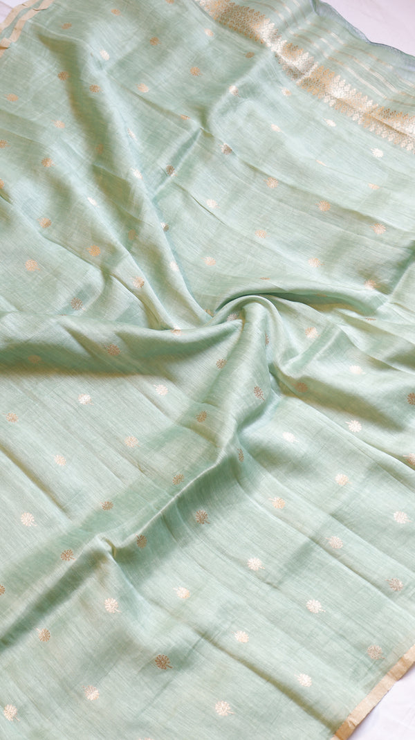 Handloom Pure Tussar Silk Suit Set