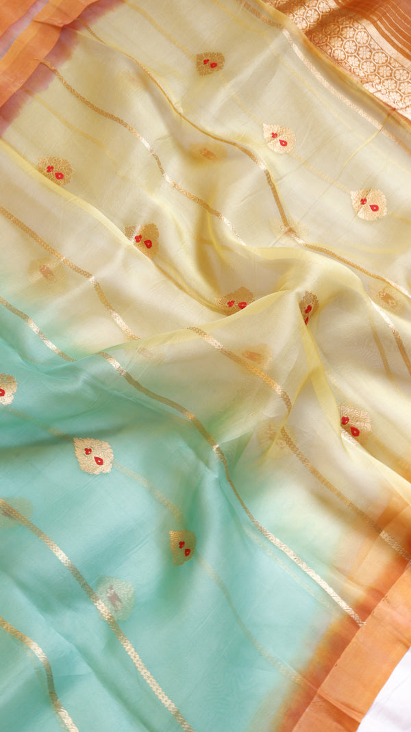 Handloom Pure Tussar Silk Suit Set