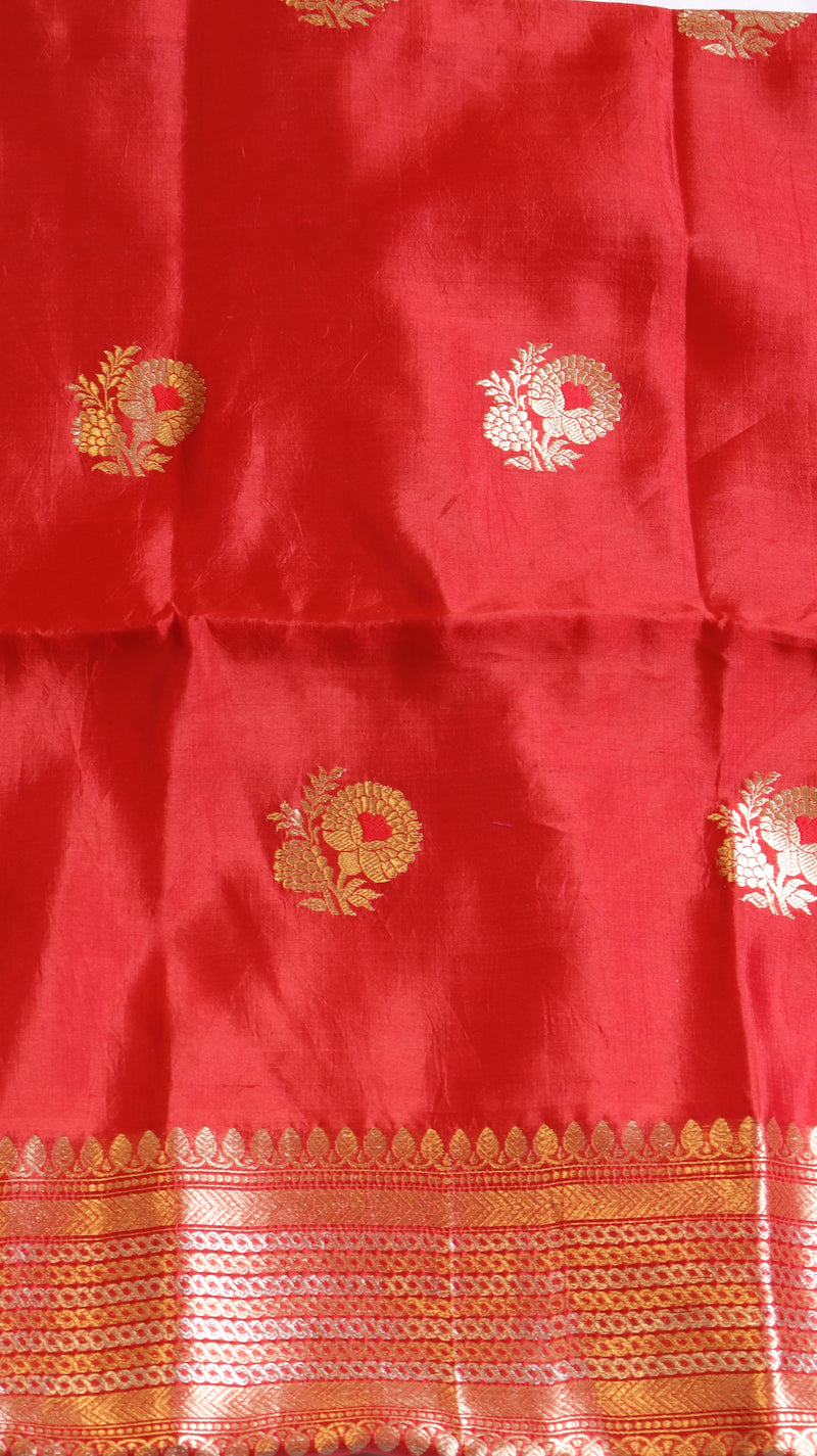 Handloom Pure Tussar Silk Suit Set