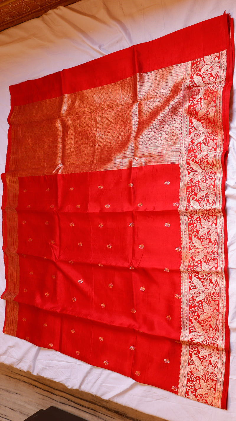 Handloom Pure Soft Katan Silk Saree