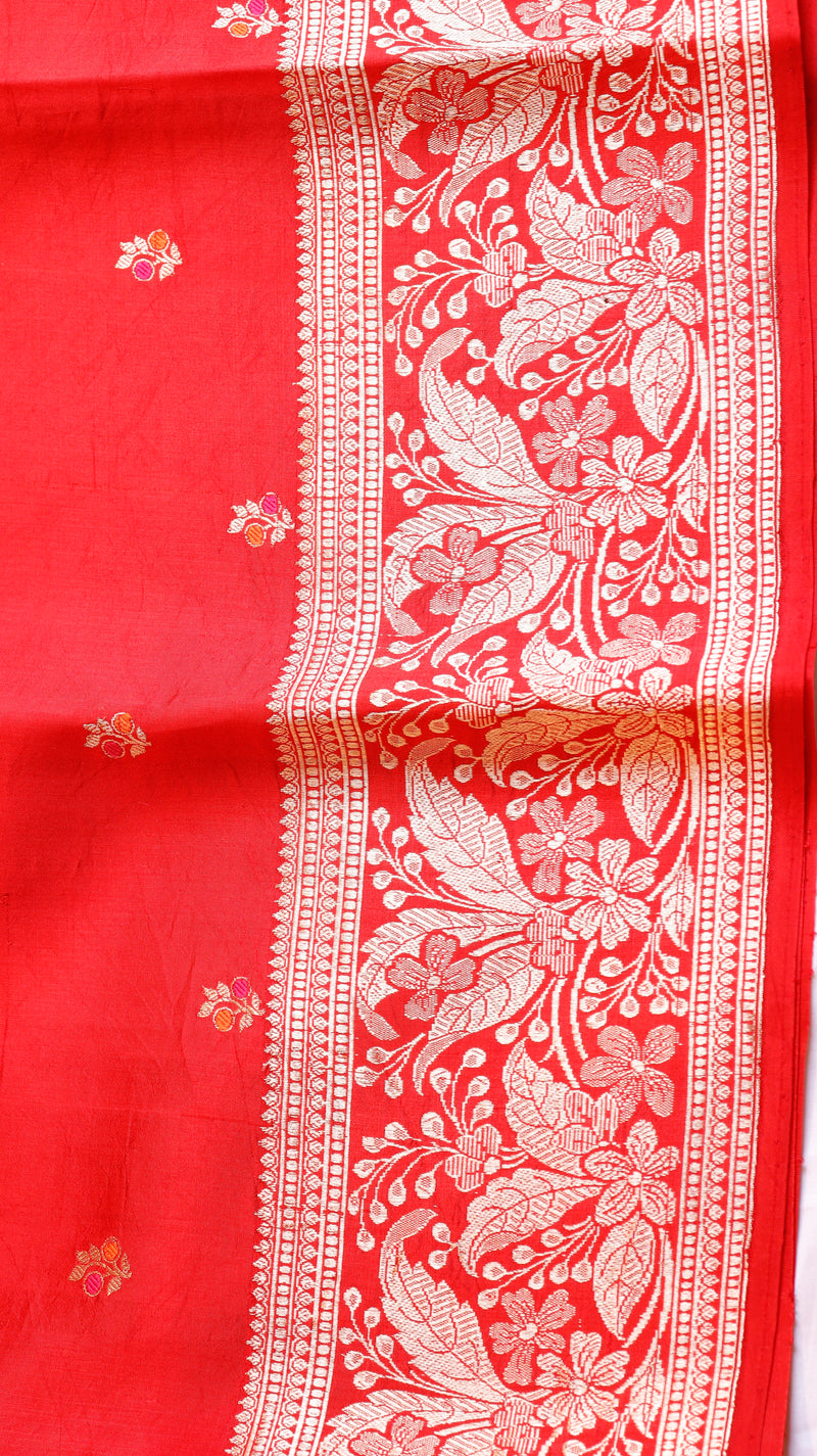 Handloom Pure Soft Katan Silk Saree