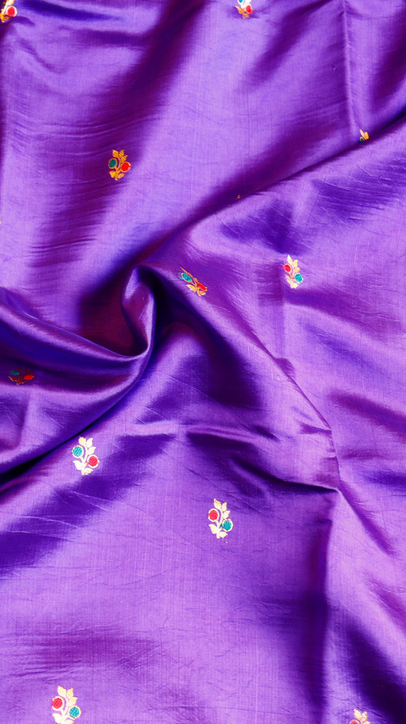 Handloom Pure Soft Katan Silk Saree