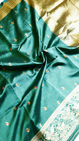 Handloom Pure Soft Katan Silk Saree