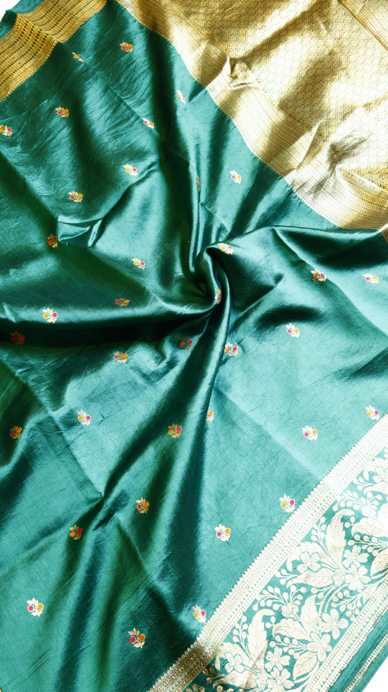 Handloom Pure Soft Katan Silk Saree