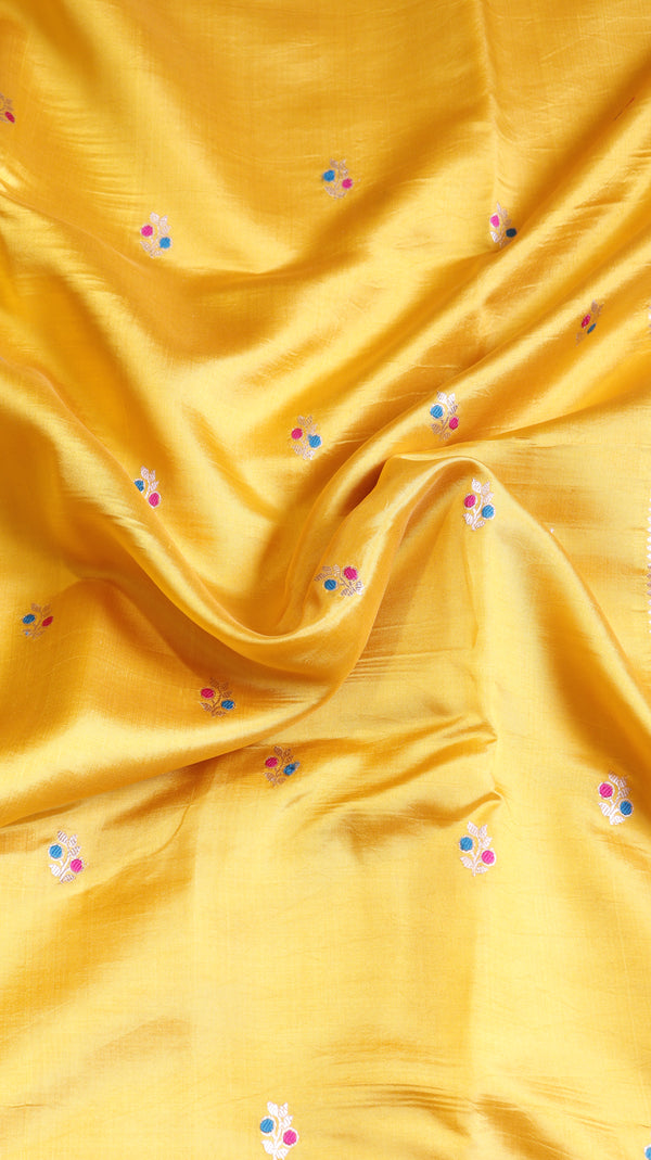 Pre-Order : Handloom Pure Soft Katan Silk Saree