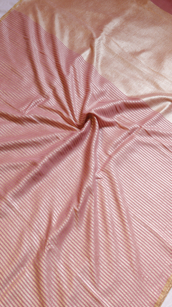 Pre-Order : Handloom Pure Chiniya Silk Saree