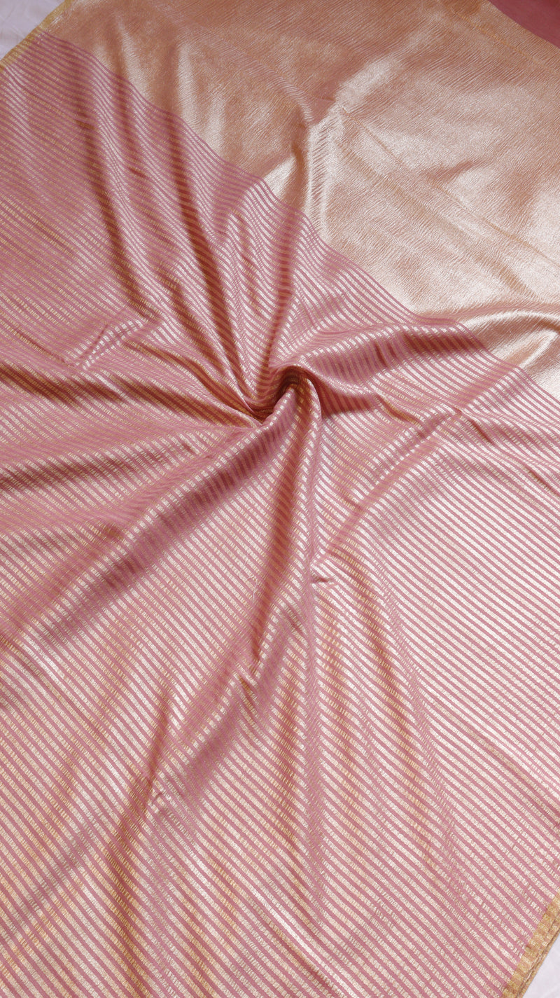 Handloom Pure Chiniya Silk Saree