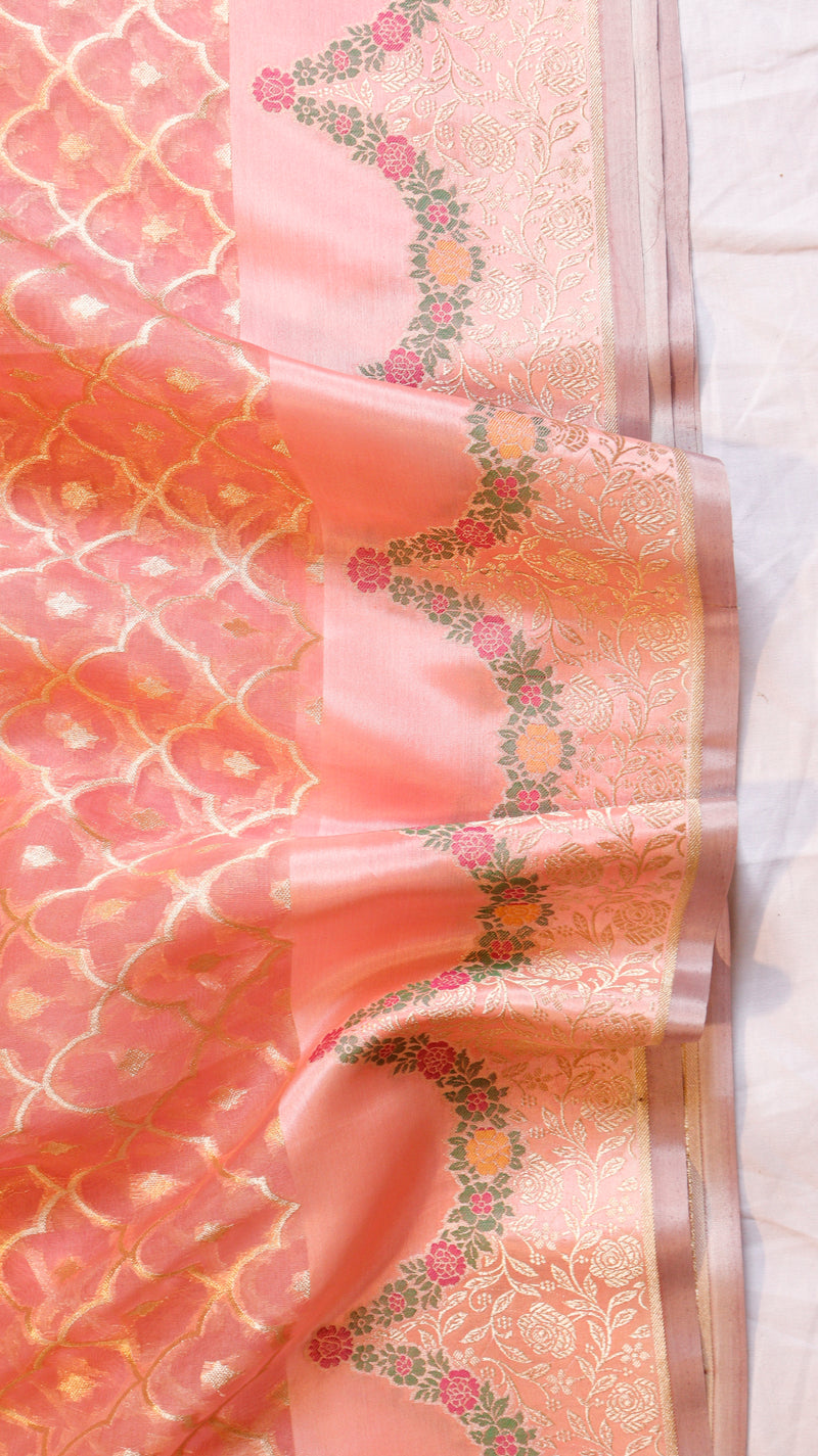 Handloom Pure Kora Silk Saree