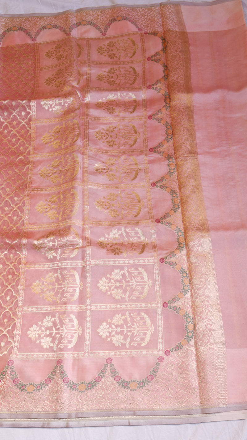 Handloom Pure Kora Silk Saree