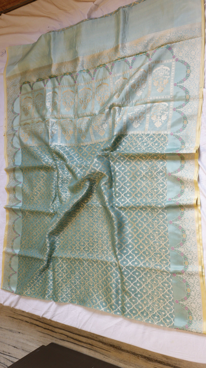 Handloom Pure Kora Silk Saree