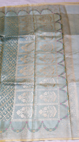 Handloom Pure Kora Silk Saree