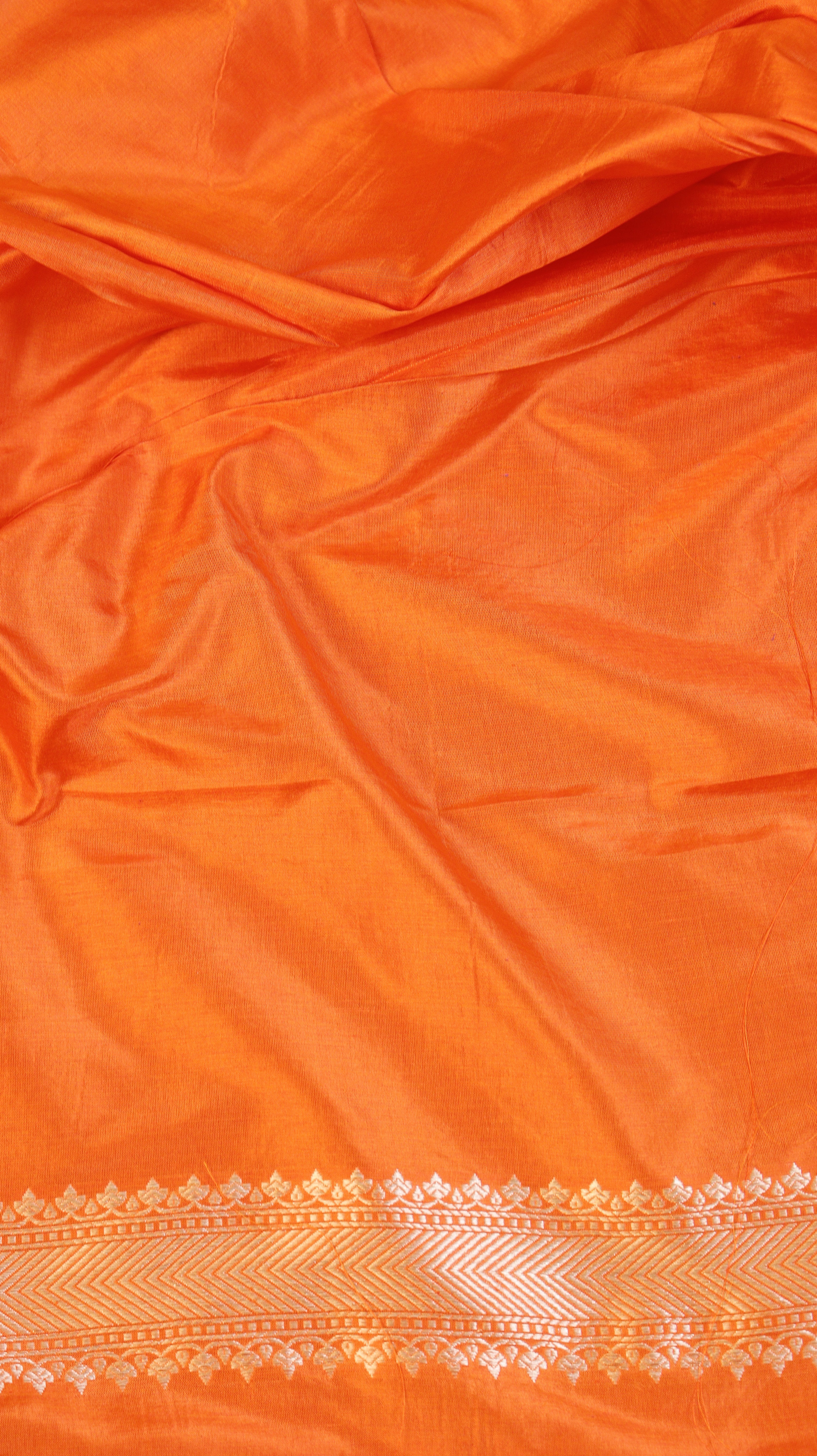 Handloom Pure Katan Silk Brocade Saree