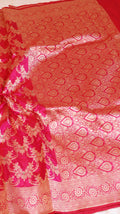 Pre-Order : Pink Pure Katan Silk Handloom Saree