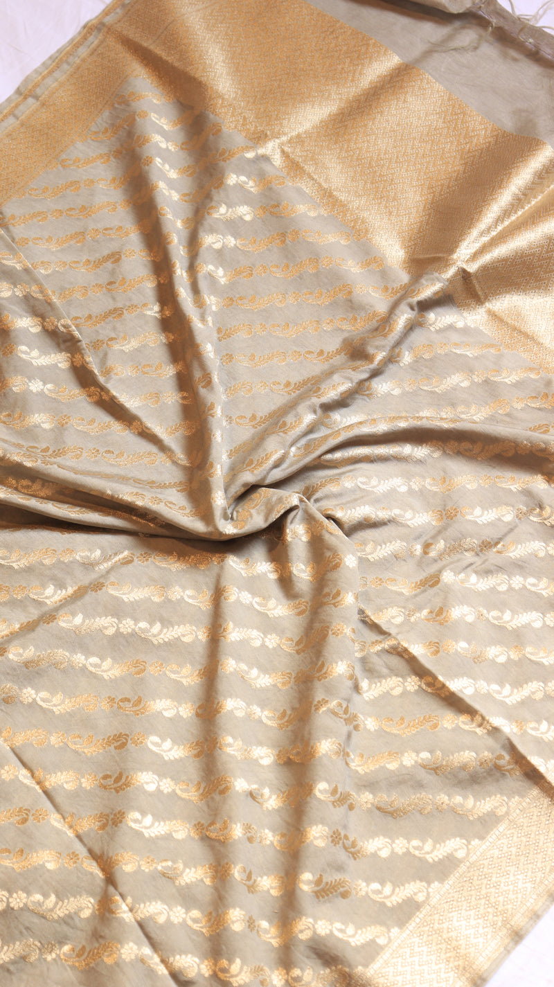 Cotton Chanderi Suit Set