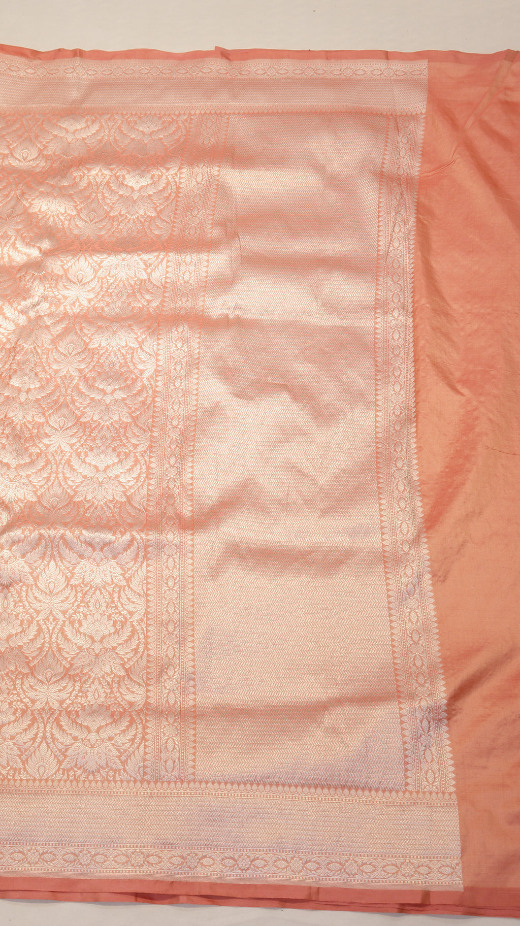 Handloom Pure Katan Silk Brocade Saree