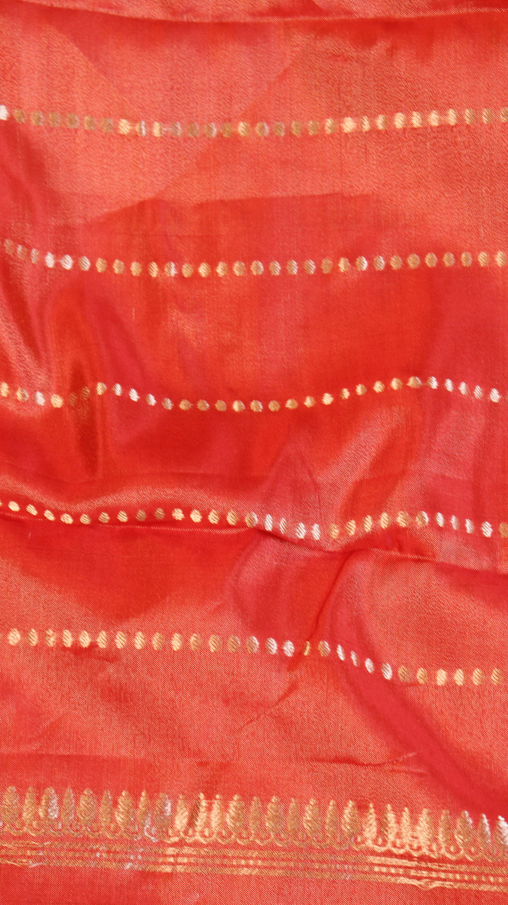 Cream Beige Pure Tissue Silk Handloom Saree with Contrast Border