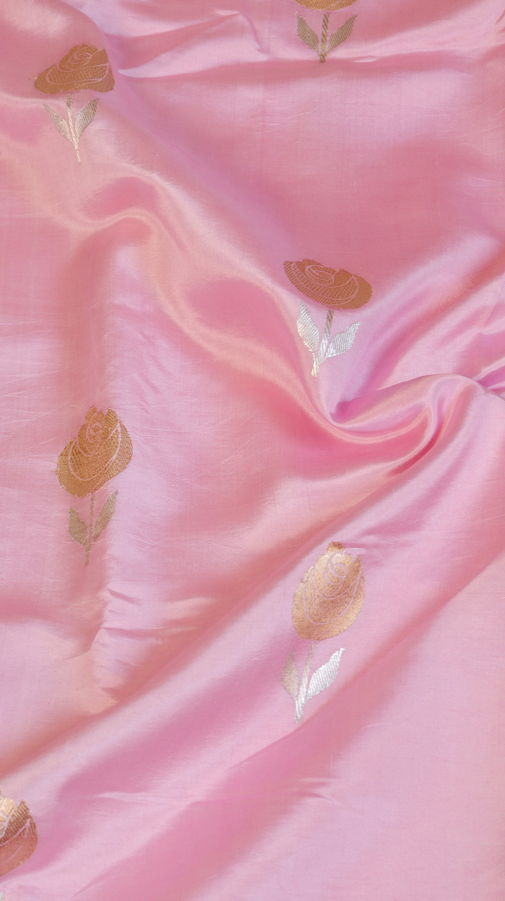 Pre-Order : Pink Pure Soft  Katan Silk Handloom Saree