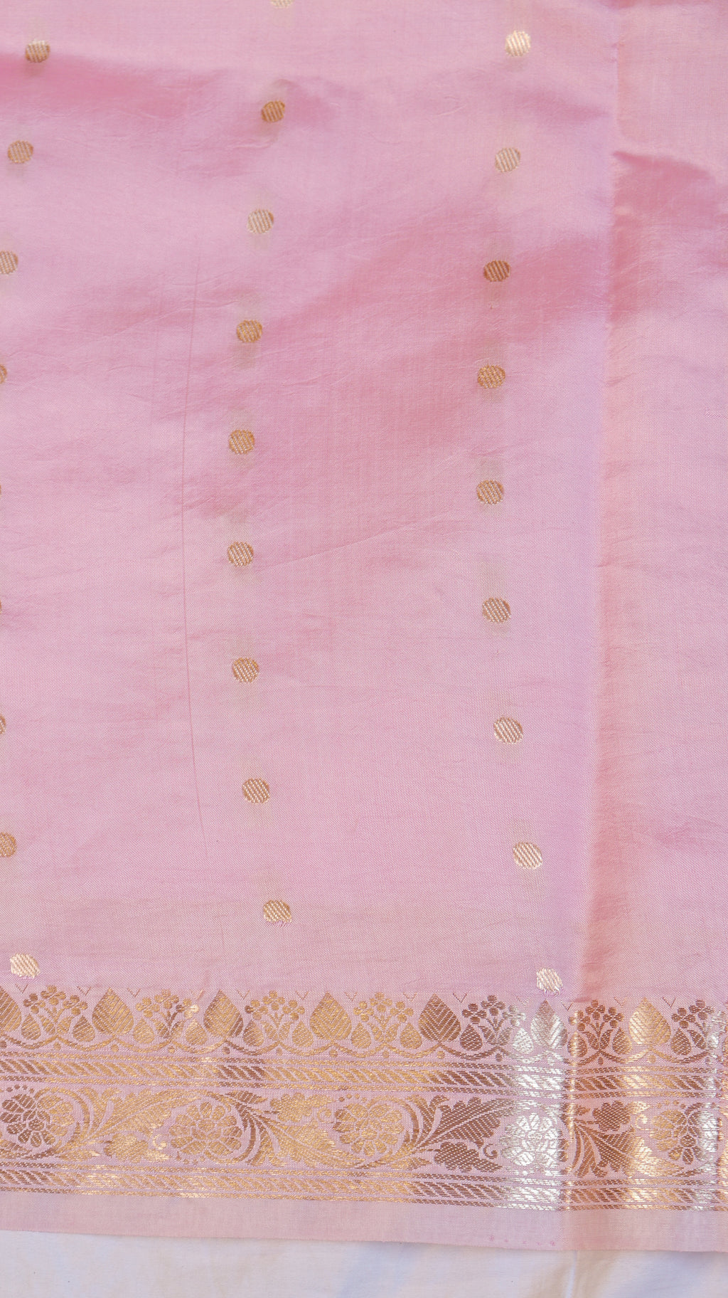 Pre-Order : Pink Pure Soft  Katan Silk Handloom Saree