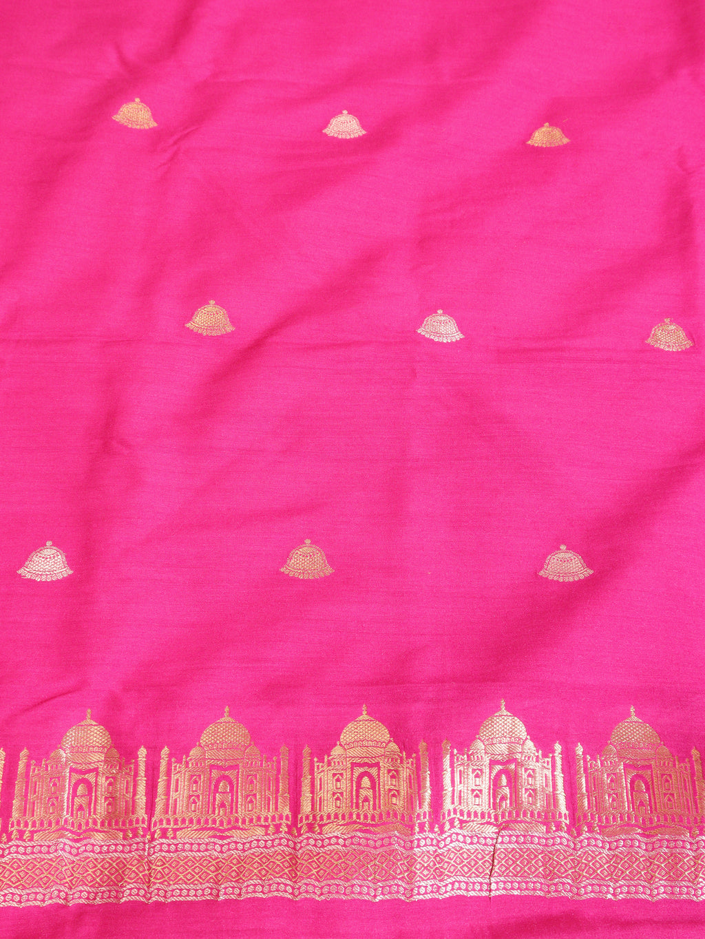 Pink Pure Moonga Silk Handloom Suit Set