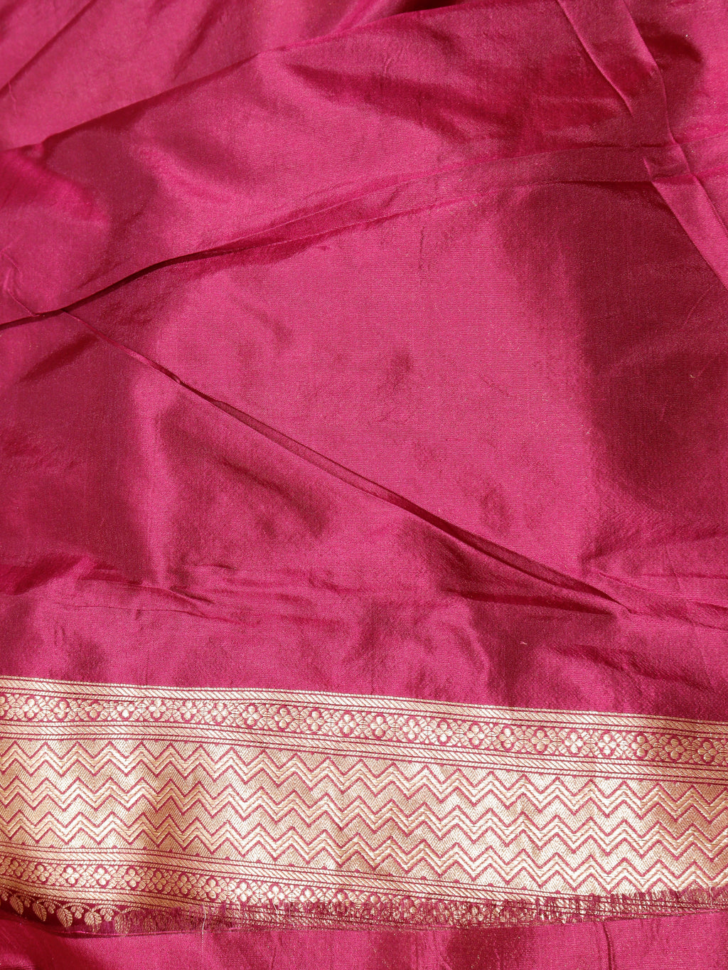 Banarasi Pure Katan Silk Saree – Plum Purple