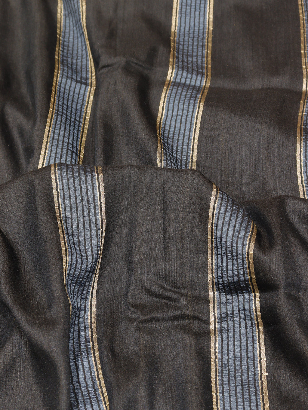 Banarasi Pure Moonga Silk Handloom Saree – Deep Blue