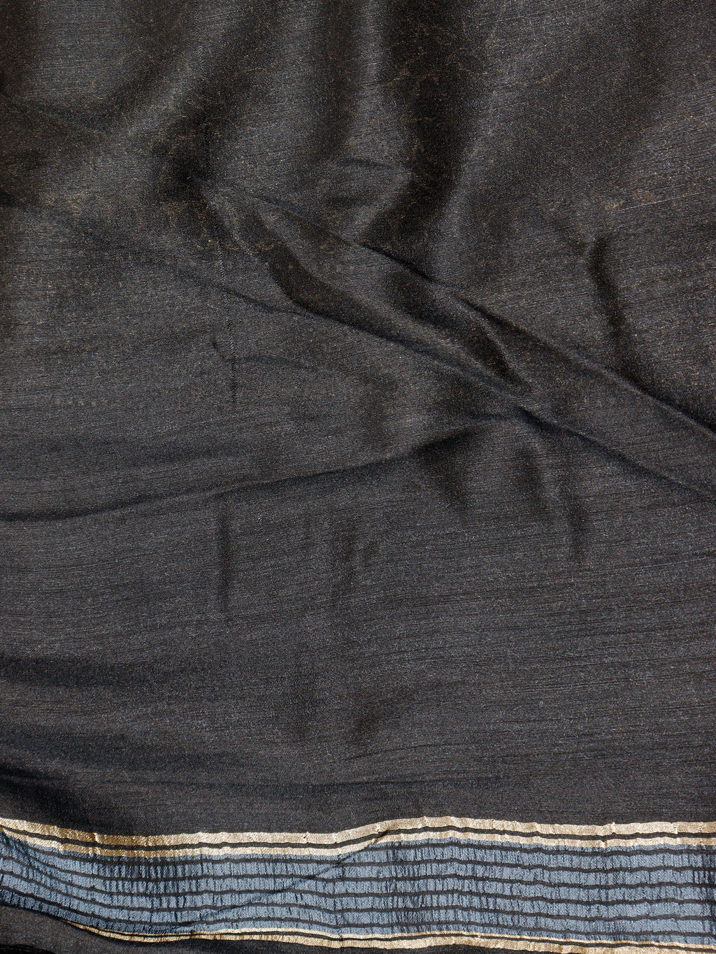 Banarasi Pure Moonga Silk Handloom Saree – Deep Blue