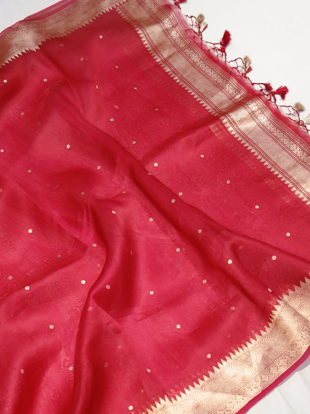 Handloom Pure Soft Katan Silk Suit - Purple