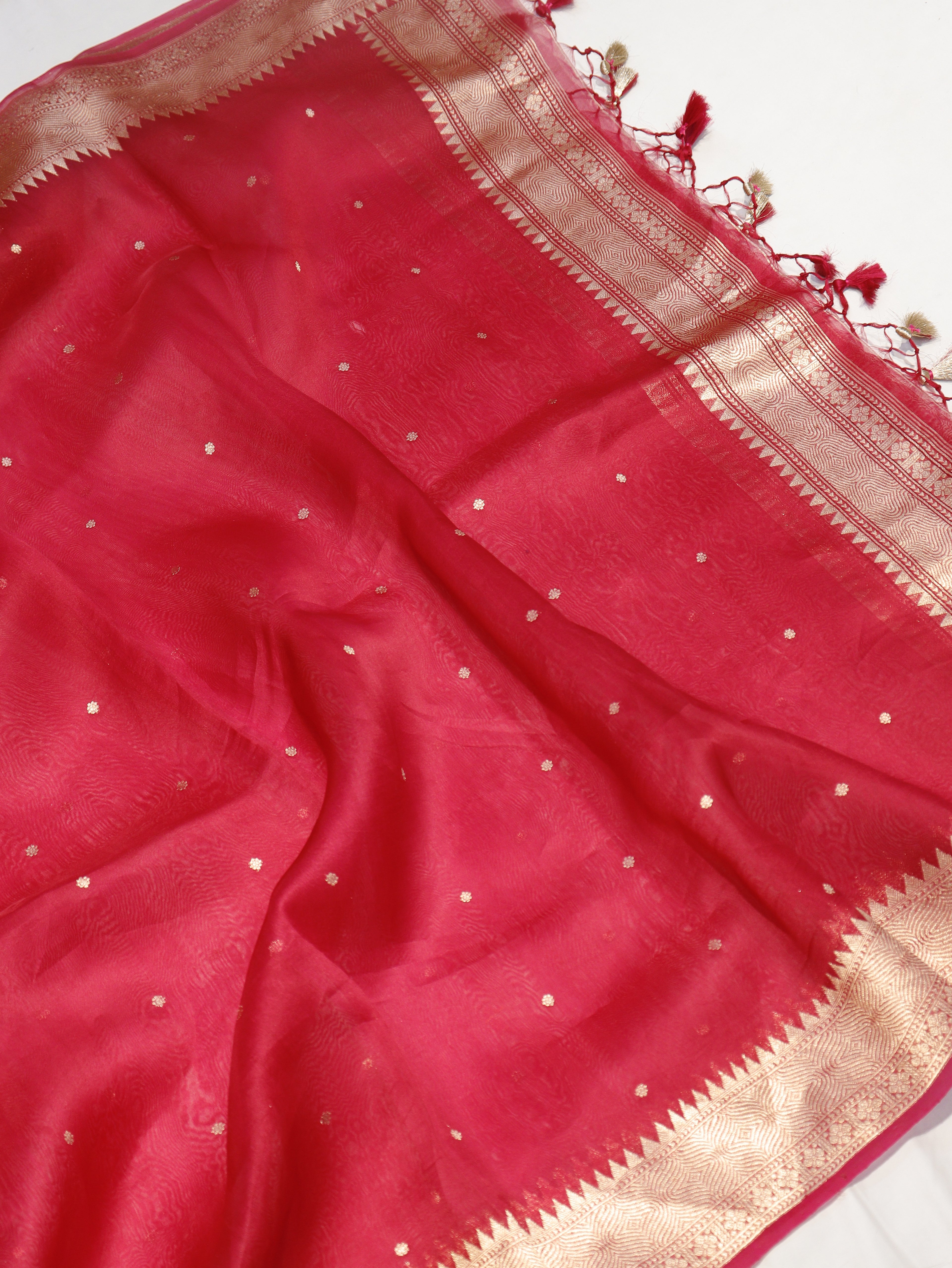 Handloom Pure Soft Katan Silk Suit - Purple