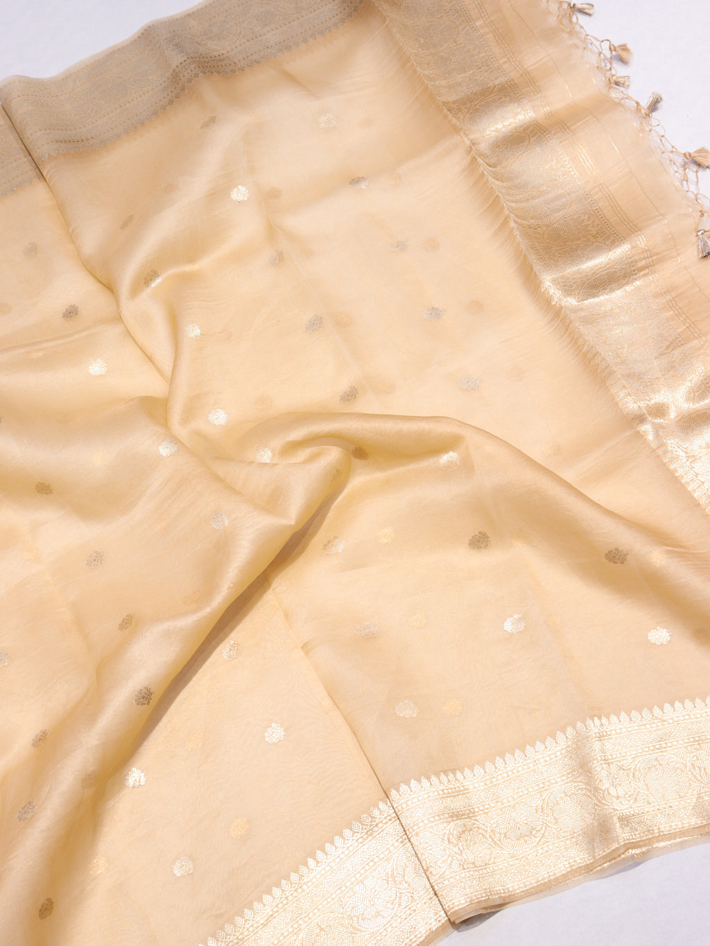 Handloom Pure Tussar Silk Suit - Blackberry