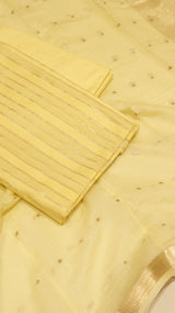 Handloom Pure Chanderi Suit Set