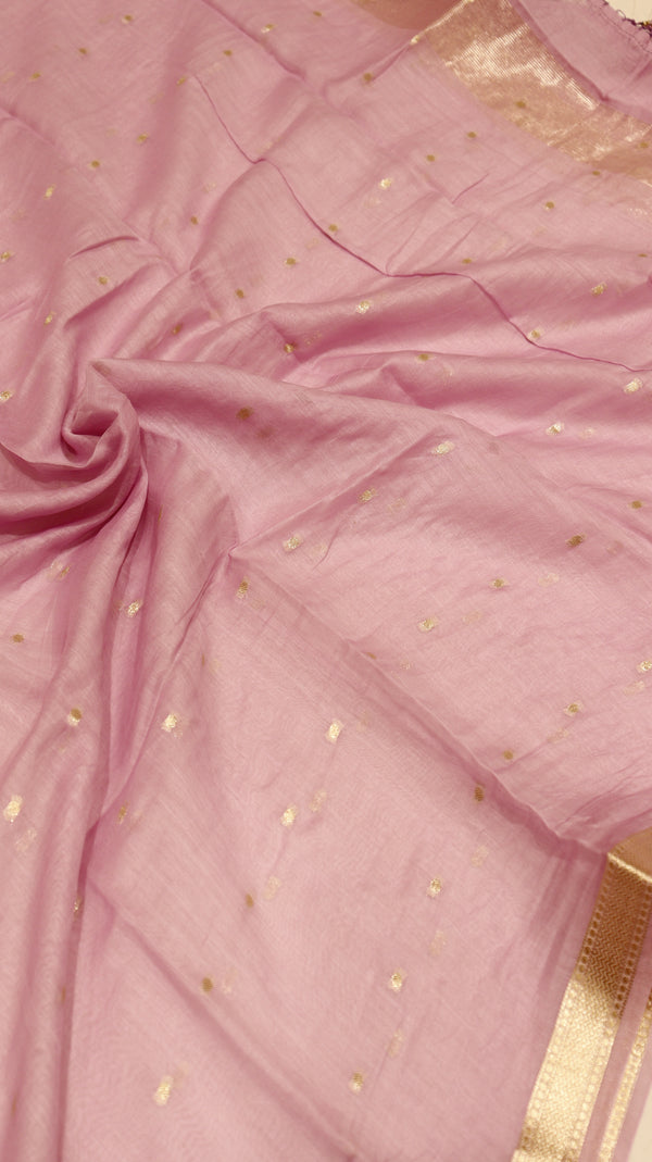 Handloom Pure Chanderi Suit Set