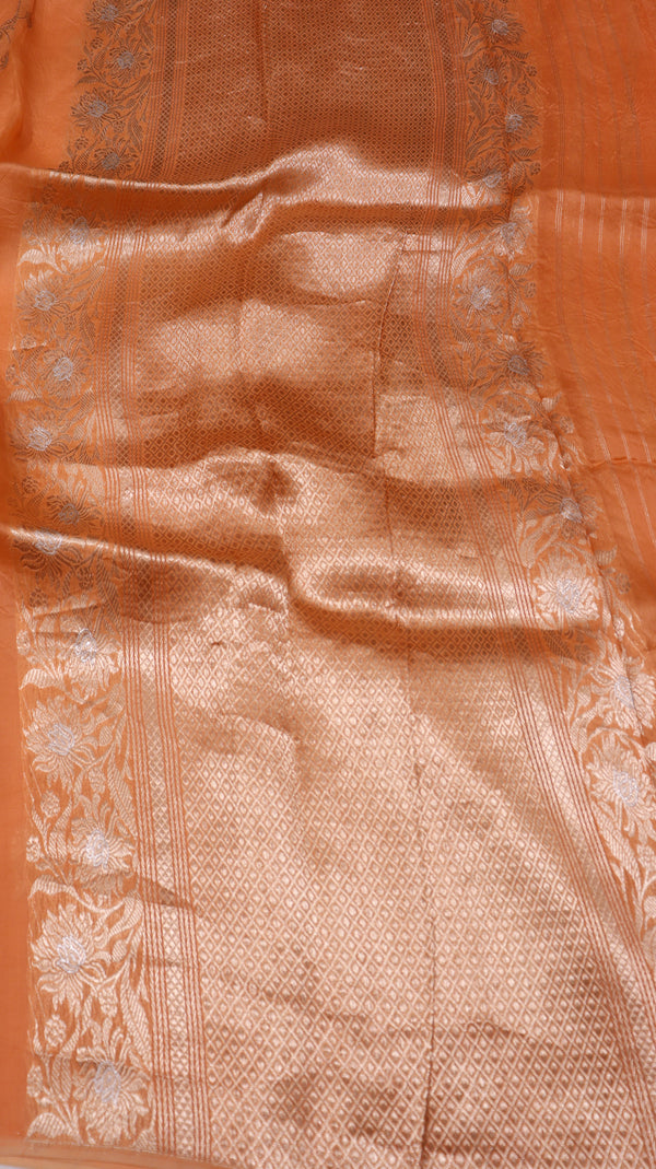 Handloom Pure Kora Silk Saree