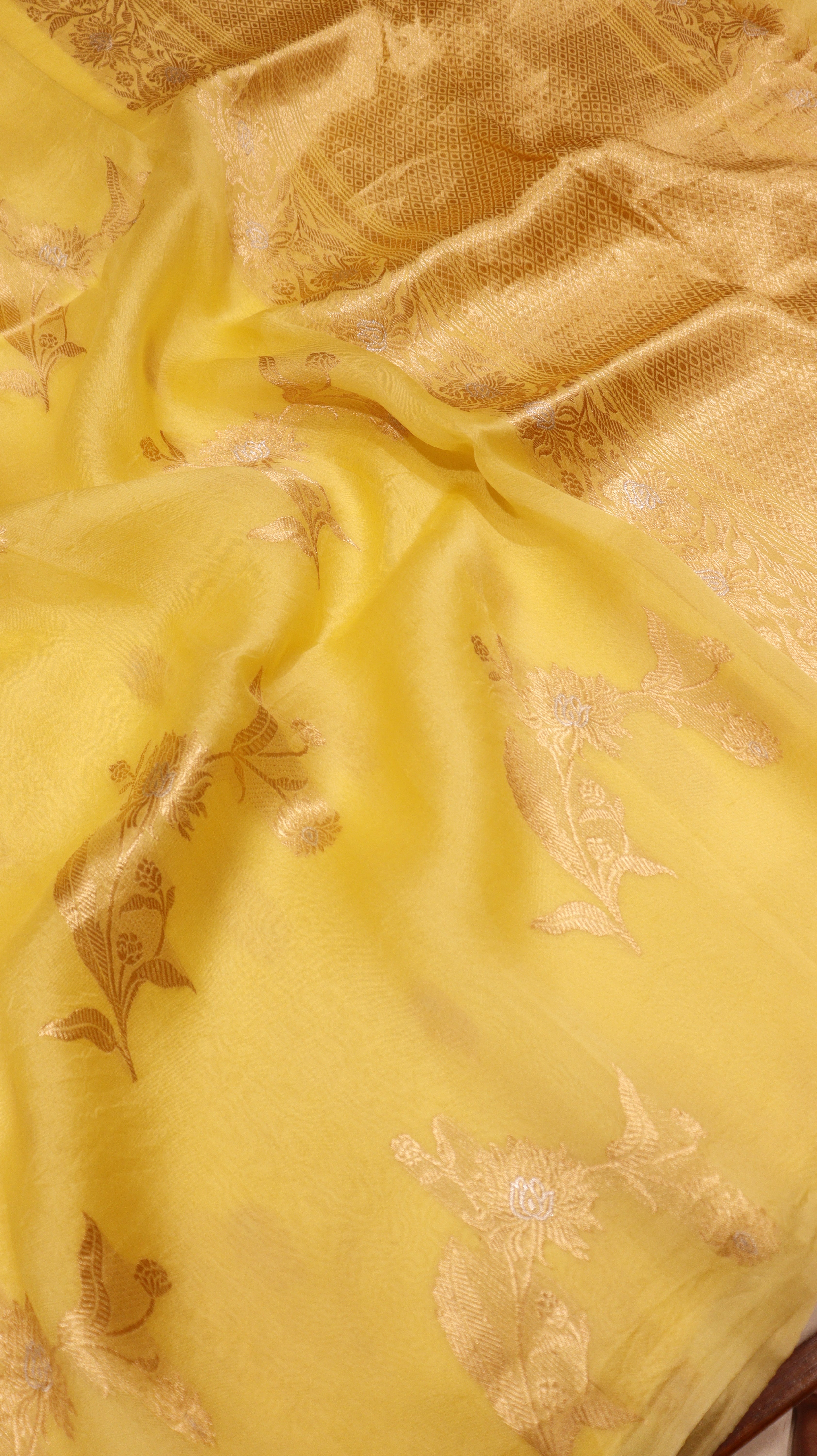 Handloom Pure Kora Silk Saree