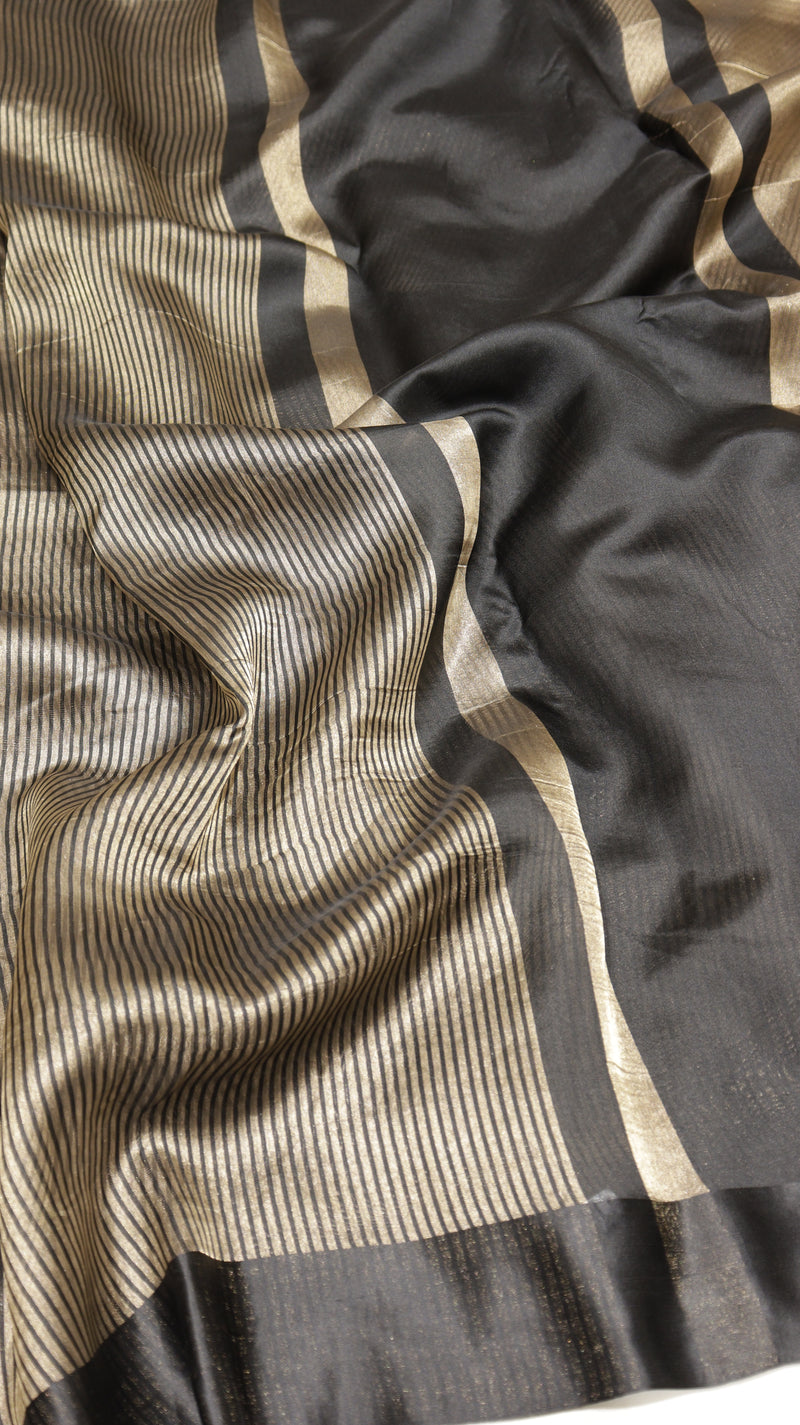 Striped Tissue Katan Silk Saree